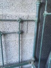 Lit banquette fer forgé Louis xvi