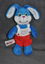 🍀Doudou Lapin KINDER Bleu