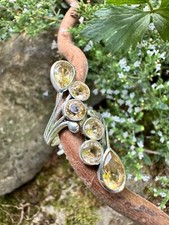 Bague Argent 925 - CITRINE - Qualité AAA