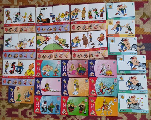 Lot telecartes puzzle - de, 30