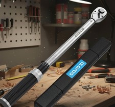 Clé Dynamométrique Numérique Torsion 1/2" 50-350 Nm Réglable Auto cliquet camion