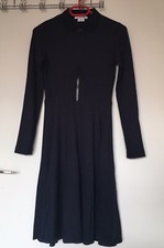 Lacoste : neuve étiquette Robe ML bleu marine T.34