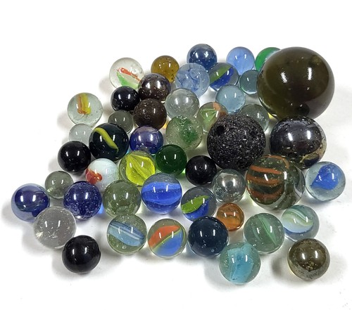 Collection billes verre - collection, de