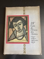 Programme Gala de l'Union des Artistes, année 1951
