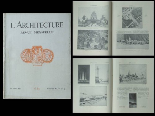 Architecture 1931 paris - l'architecture, n°4