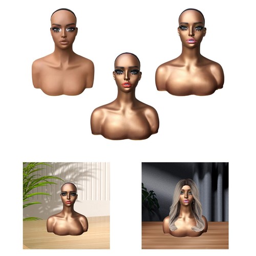 Tête mannequin femme - tête,