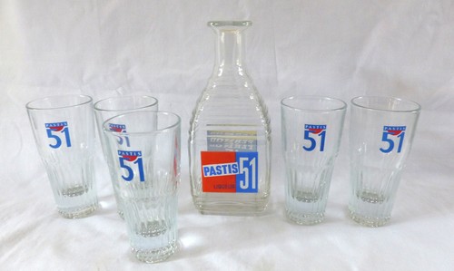 Pastis verres 1 - 5,