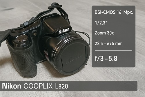 Nikon bridge coolpix - bridge, l820