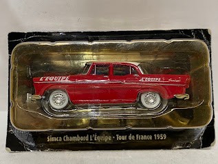 Norev simca chambord equipe - norev, l'equipe