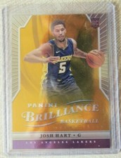 ? First Made RC ! 2017-18 Chronicles Gold #126 Josh Hart/10 Brilliance Lakers