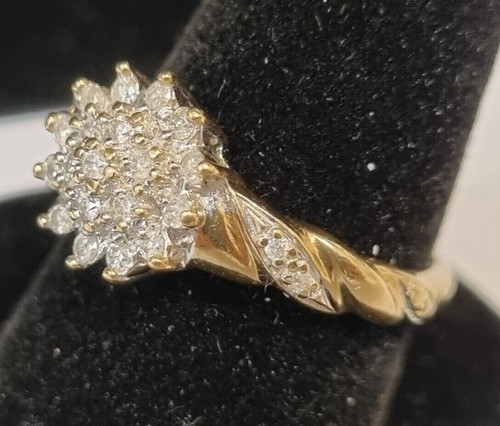 Bague marguerite simulée
