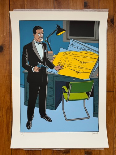 Sérigraphie olrik blake et - sérigraphie,