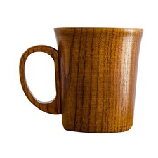  Tasse à café en bois Tasse à lait Tasse à porte brosse à dents vintage pour