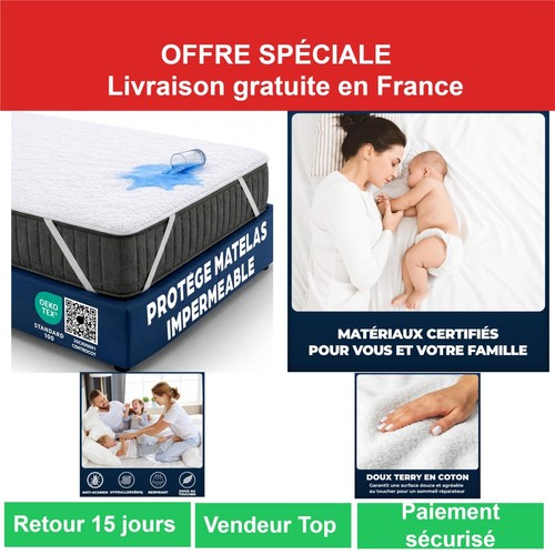 Protège matelas 90x200 - matelas,
