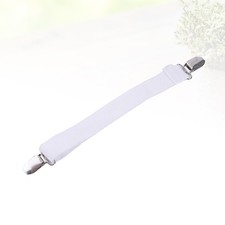  4 pièces attaches de drap de lit polyvalentes bretelles réglables pince sangle