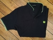 POLO THE KOOPLES COULEUR NOIRE TAILLE M CLASSIC EN COTON PIQUE