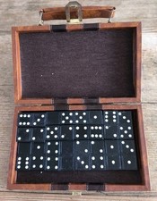 Ancien Jeu De Domino En Bois