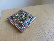 ANCIEN POUDRIER EN EMAUX