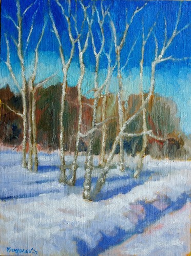 Tableau toile peinture - , à