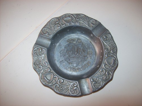 Cendrier ancien new work - cendrier,