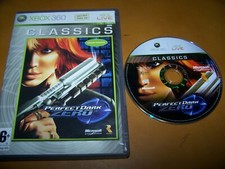 PERFECT DARK ZERO -  XBOX 360 BOITE CD SANS LE  LIVRET
