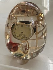 Œuf Résine Giraudon Design Horlogerie Vintage Années 70