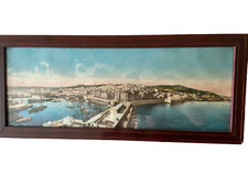 ANCIEN CADRE LITHOGRAPHIE PORT