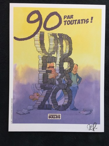 Libris signé zep 90 - ex-libris,