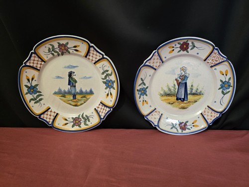 Assiettes faïence - assiettes,