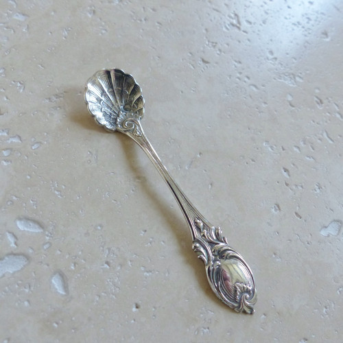 Pelle cuillère sel argent - sel,