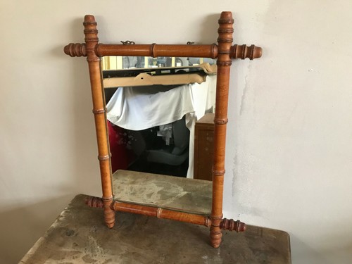 Ancien miroir cadre - , en