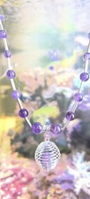 Collier de Perles d'AMETHYSTE