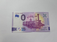 Billet euro Souvenir Cité du Train 2024