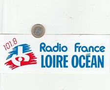 Autocollant. Radio France Loire Océan 101.8