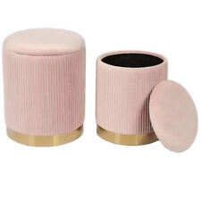 Lot de 2 poufs conteneurs en