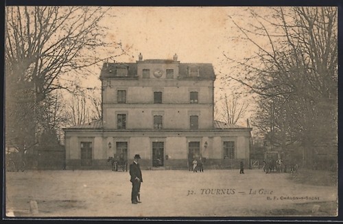 Cpa tournus gare - la,