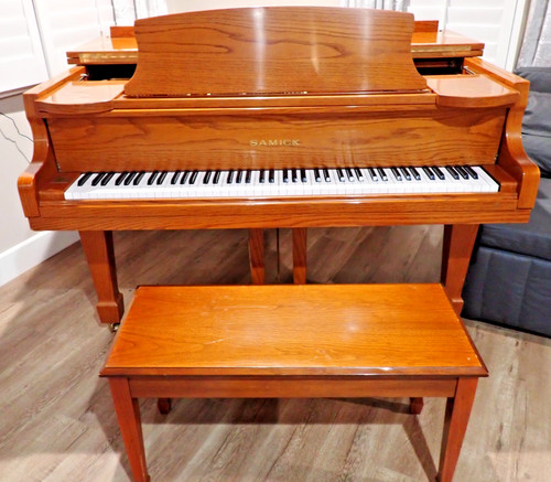 Samick wood grand piano - samick,