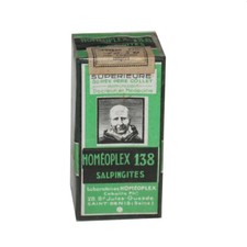 Ancienne boîte d' homéopathie Laboratoires Homéoplex / Salpingites / médicament