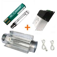 Kit d'éclairage Airontek /  HPS / Cooltube pour la Culture (400w)