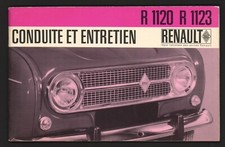Renault 4 R1120, R1123 Manual