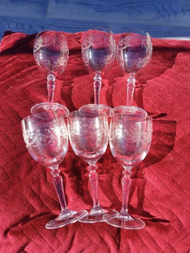 Verres vin cristal d - 6,