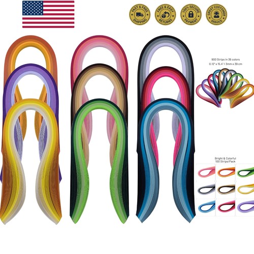 Quilling paper strips - paper, 9