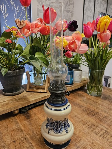 Lampe pétrole hulie - lampe, à