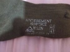 Paire chaussette militaire