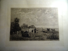 Lucien GAUTIER (1850-1925) EAU