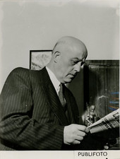 Italie, Genova, Giuseppe Di Nitto, Inventeur du système de transmission d'é