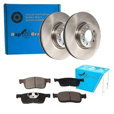 RAP BRAKES Disques + Revêtements Avant Convient pour Jumpy + Expert Voyageur
