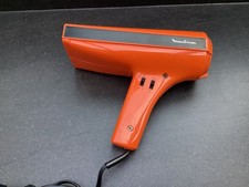 Sèche-cheveux Moulinex orange vintage années 70