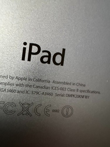 Ipad a1460 - 4,