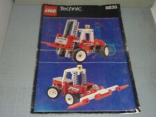 Notice Building instruction booklet LEGO TECHNIC Set 8835-1: Forklift